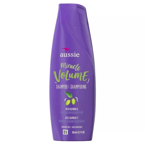 Aussie Miracle Volume Shampoo Made With Bamboo Kakadu Plum 12.1 FL OZ - Picture 1 of 6